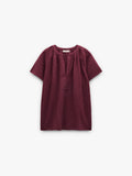 Blusa Efecto Arrugado 100% Algodón
