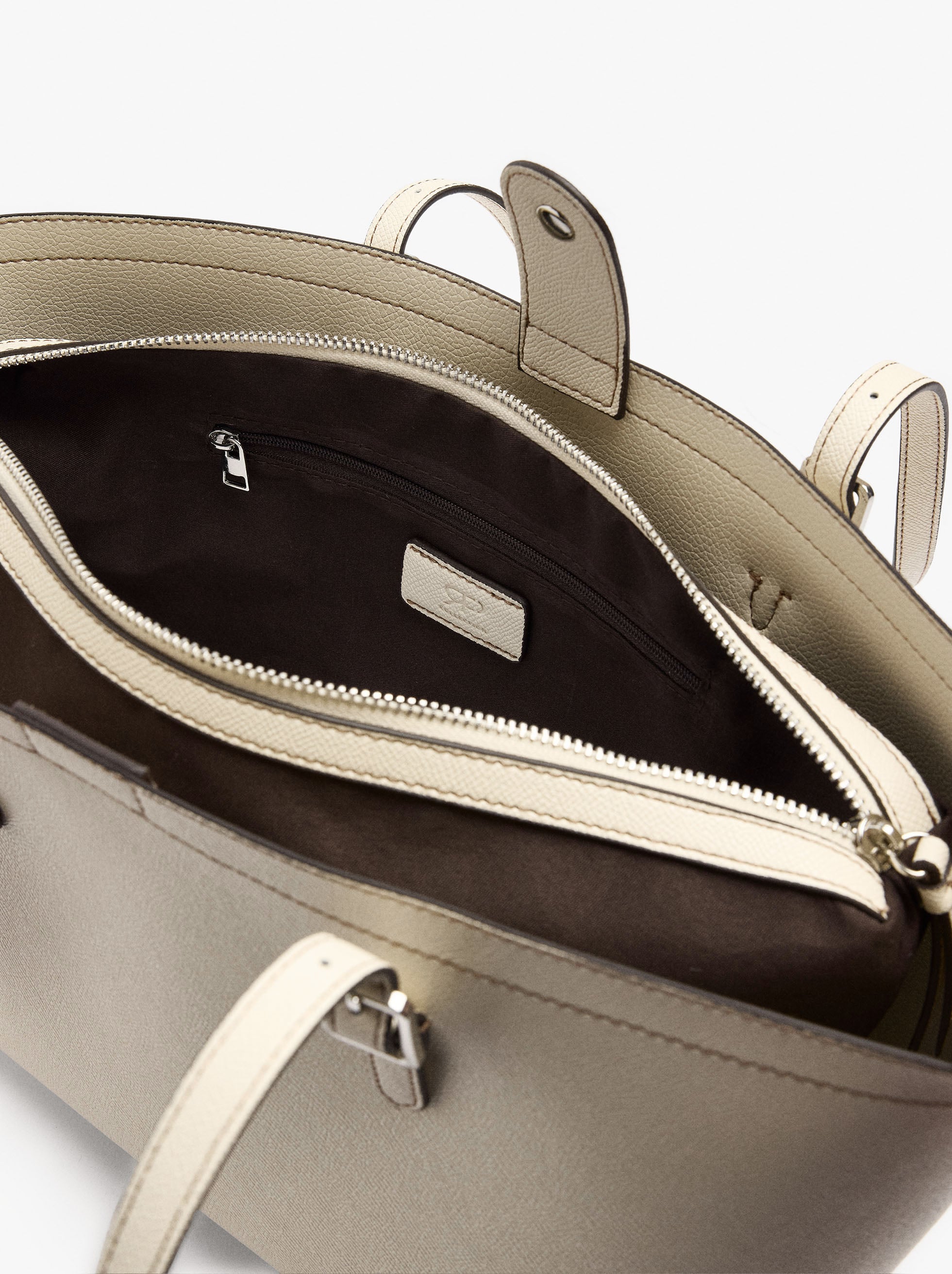 Bolso Shopper Con Bolsa Removible