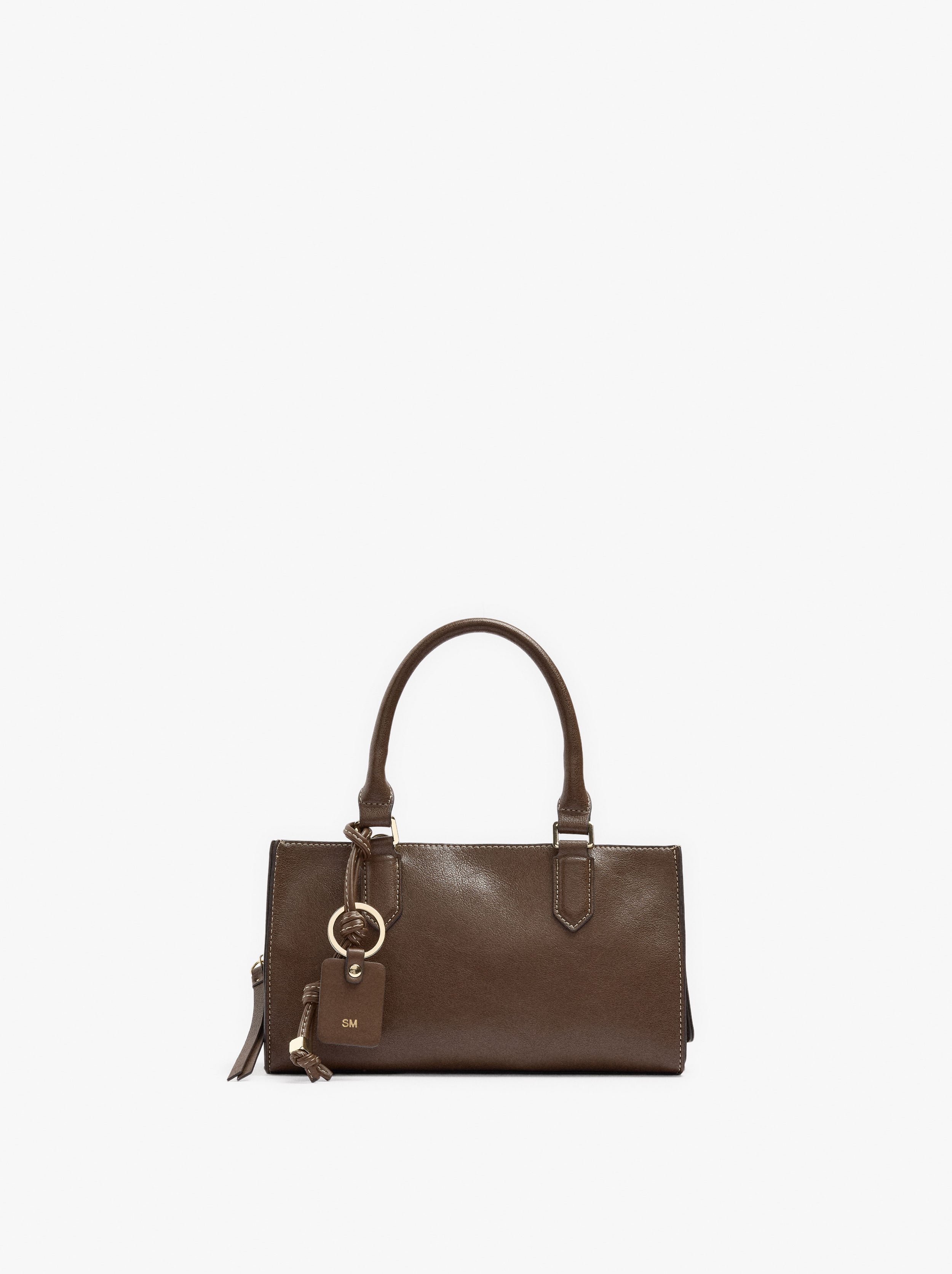 Bolso Tote Con Colgante