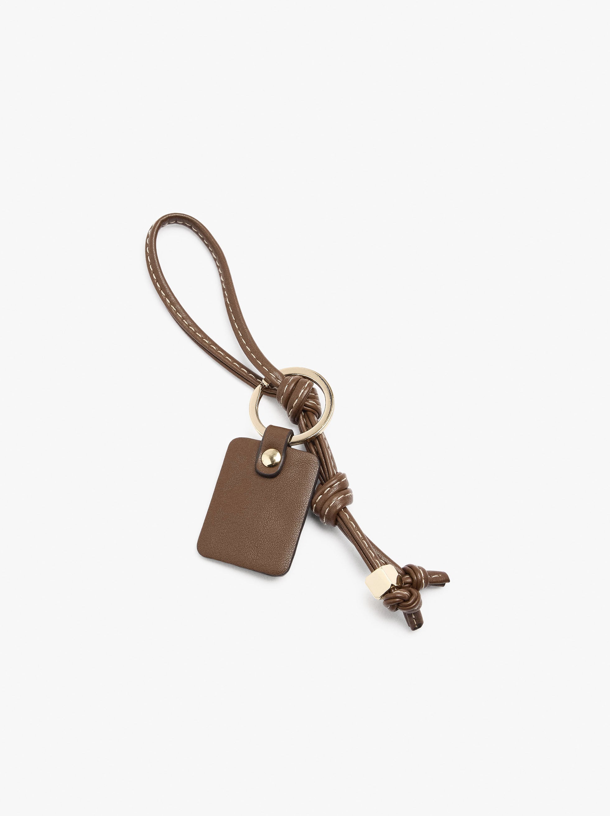 Bolso Tote Con Colgante