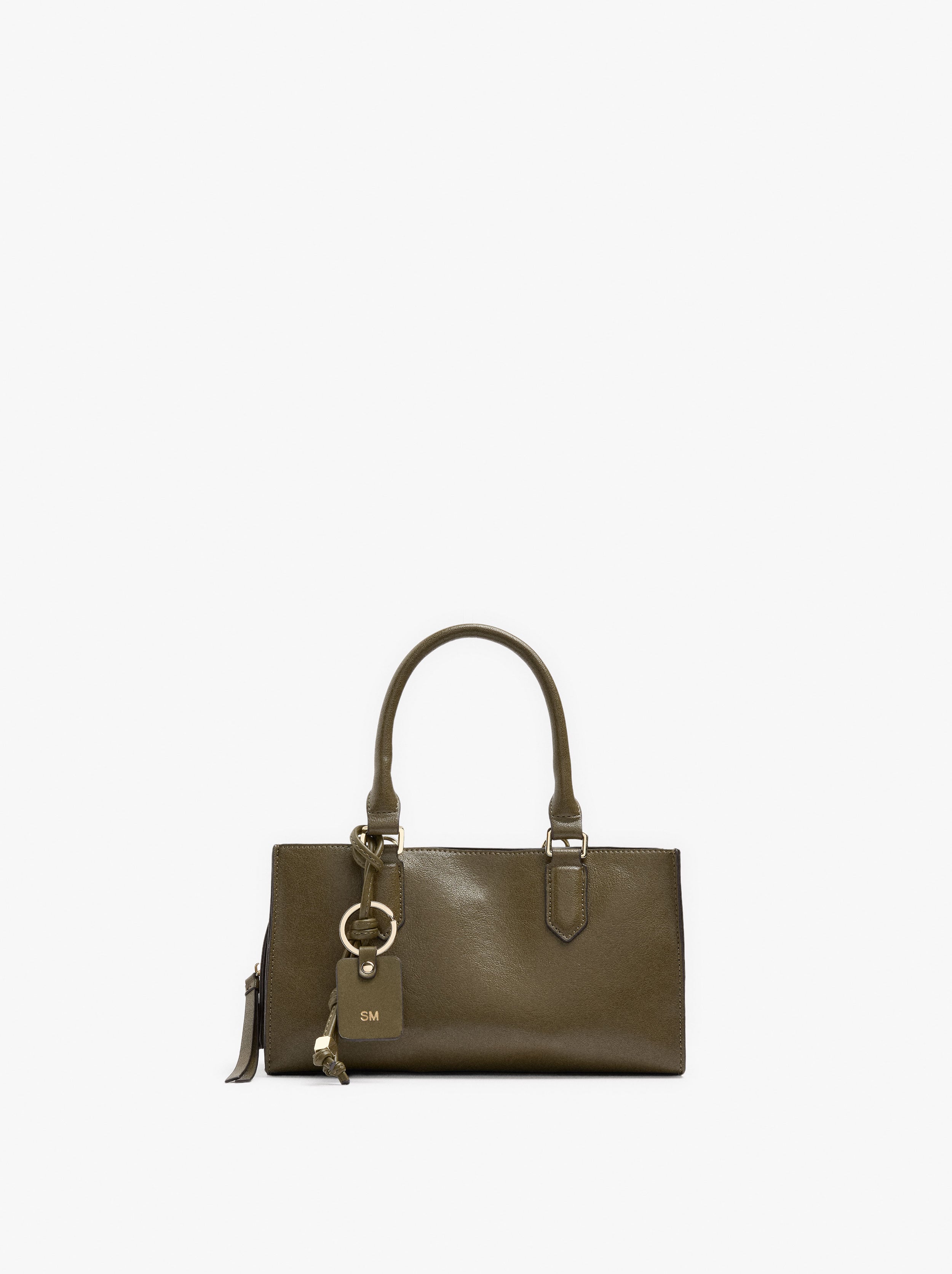 Bolso Tote Con Colgante