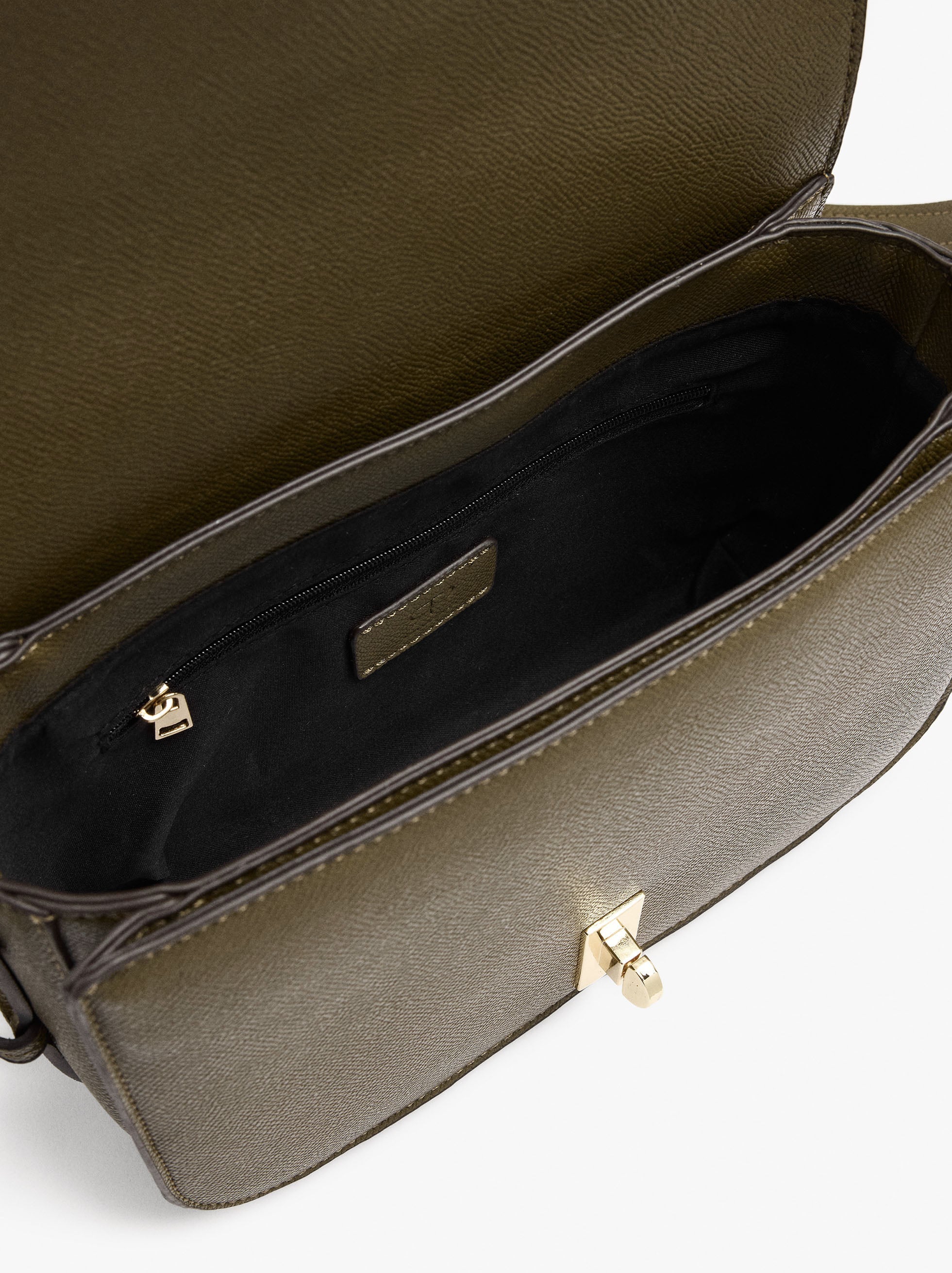 Bolso Bandolera Con Solapa