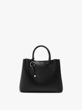 Bolso Tote Con Textura Y Penduro