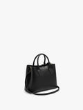 Bolso Tote Con Textura Y Penduro