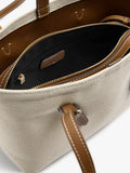Bolso Tote De Lona Con Bolsa Removible