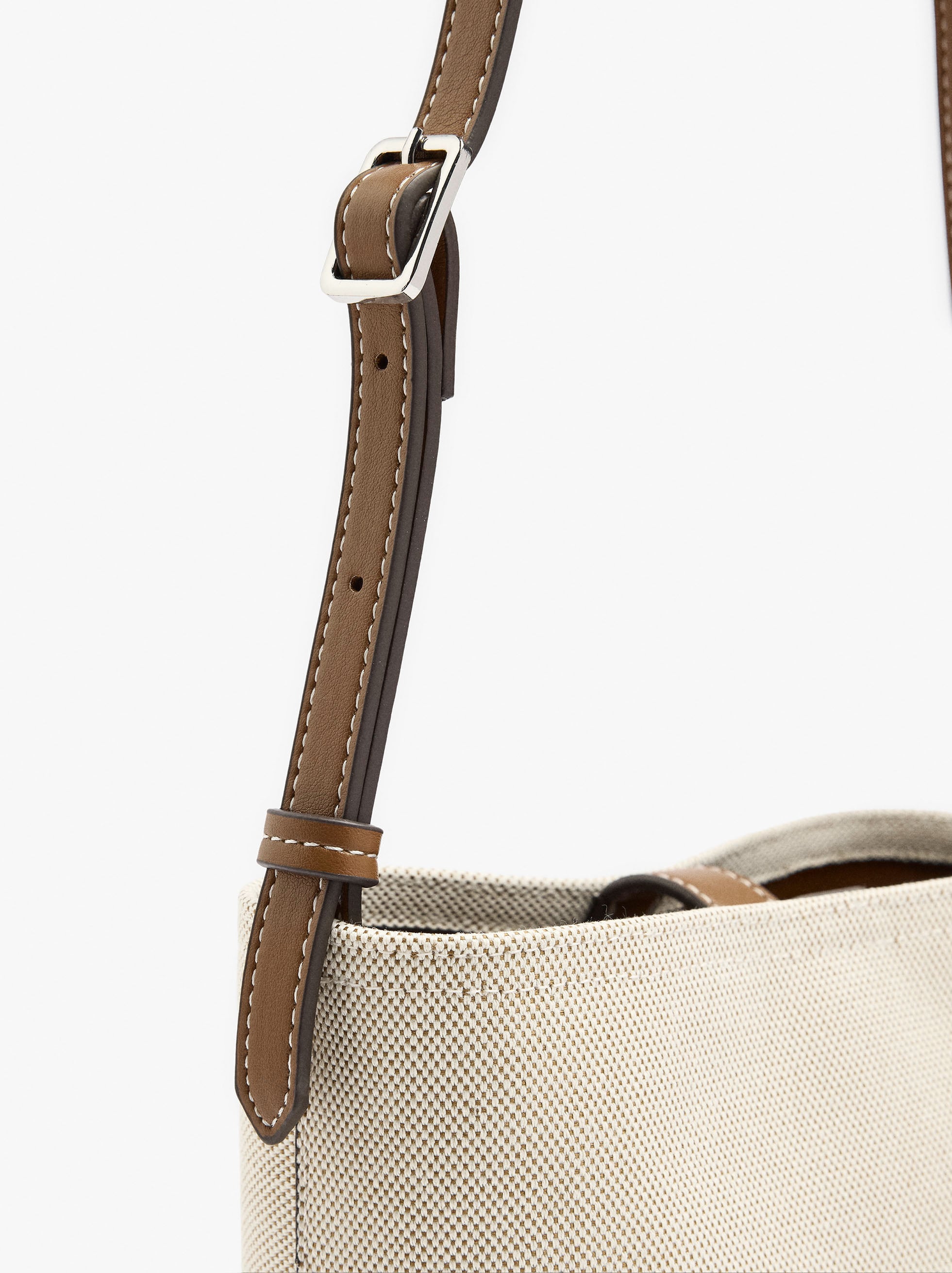 Bolso Bombonera De Lona Con Bolsa Removible