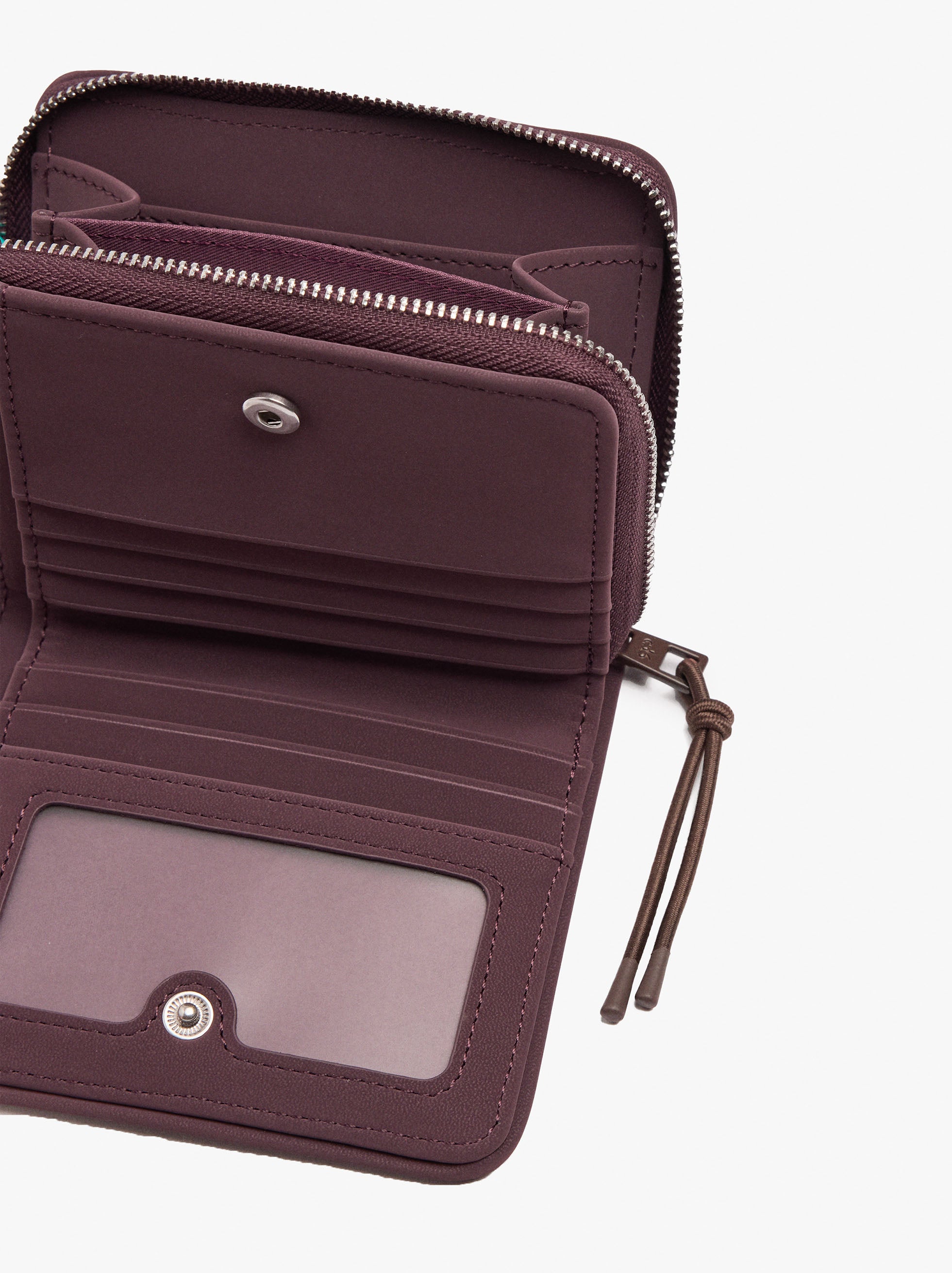 Cartera Básica Con Textura Suave S