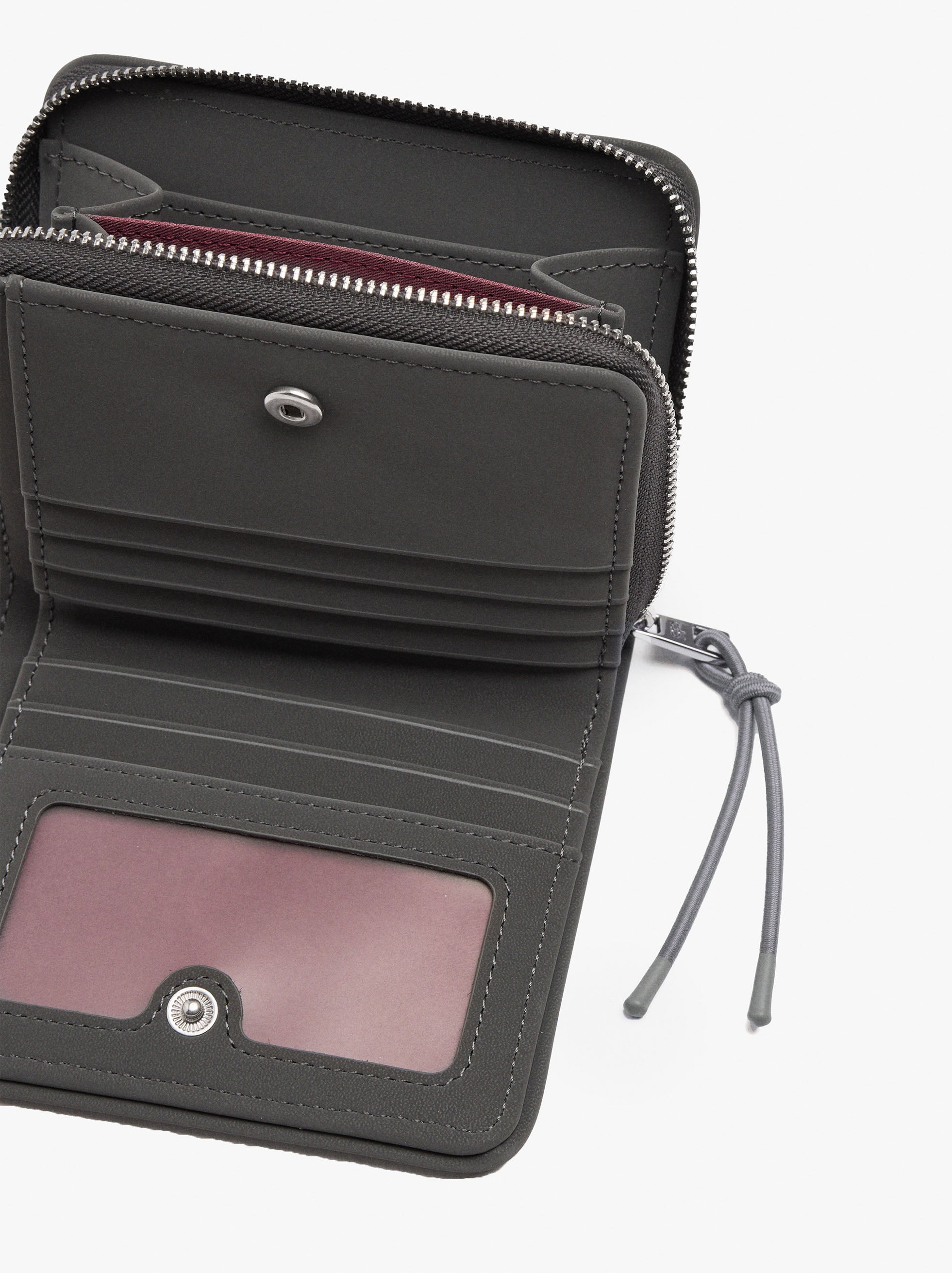 Cartera Básica Con Textura Suave S