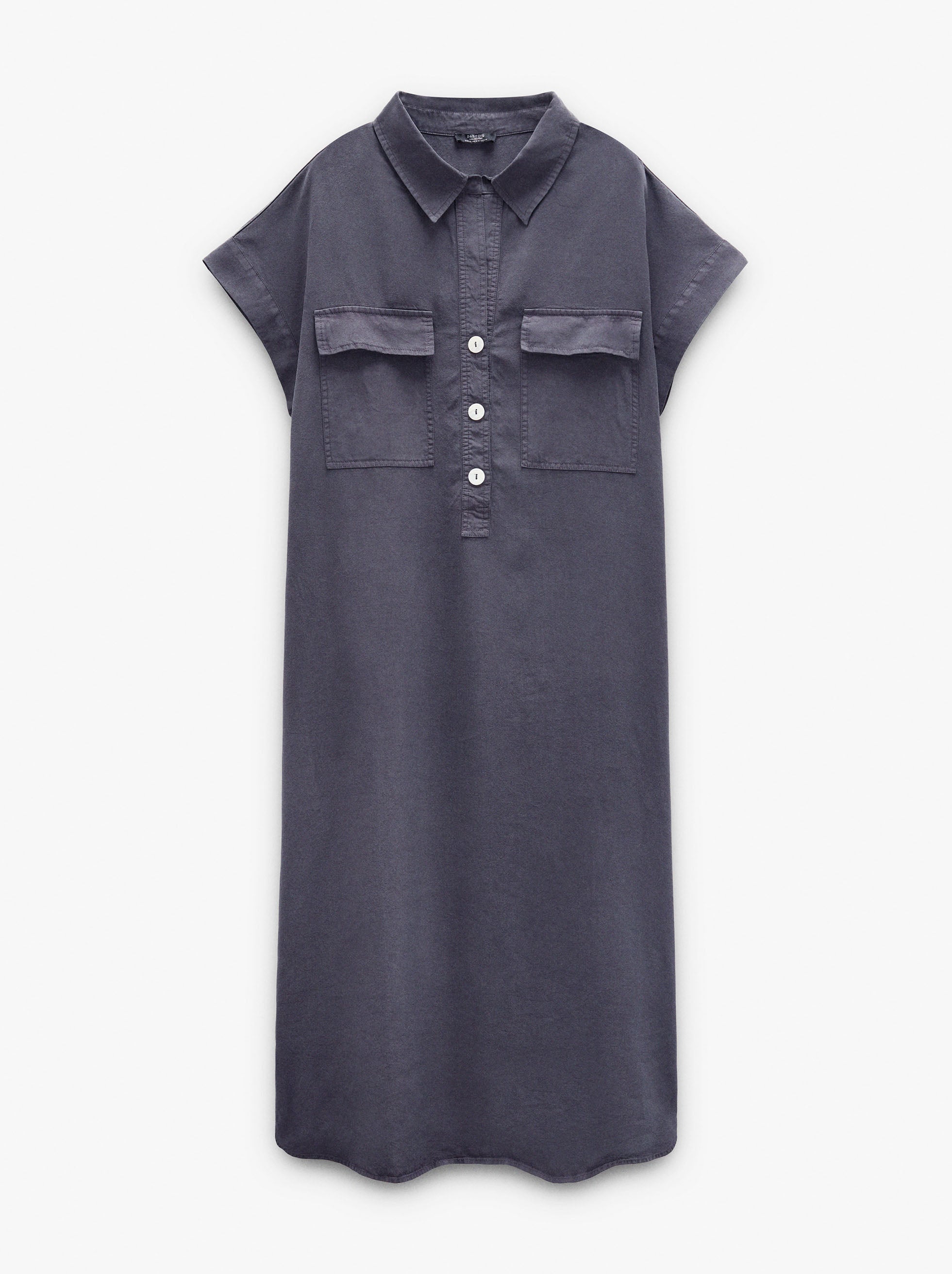 Vestido Camiseiro 100% Lyocell