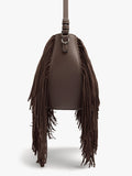 Bolso Bombonera Con Flecos Largos