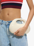 Bolso De Fiesta Rígido Ovalado