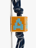 Llavero Charm De Cordón Con Letra