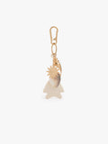 Llavero Charm Con Piedra Y Concha