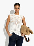 Top De Punto Con Pointelle