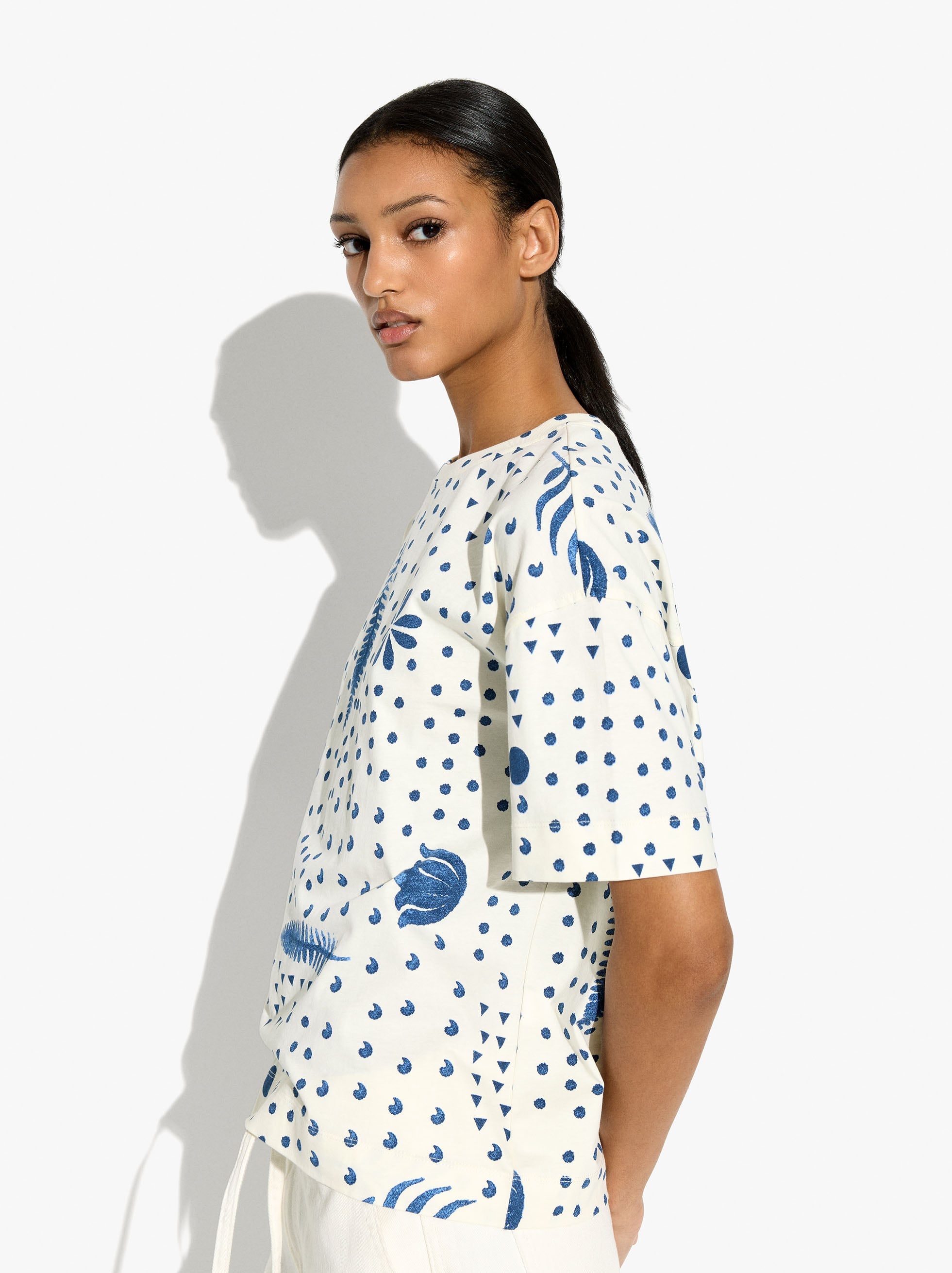 Camiseta Estampada 100% Algodón