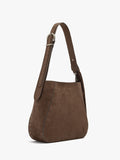 Bolso De Hombro Efecto Piel Con Flecos Y Tachuelas