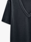 Camiseta De Escote En Pico