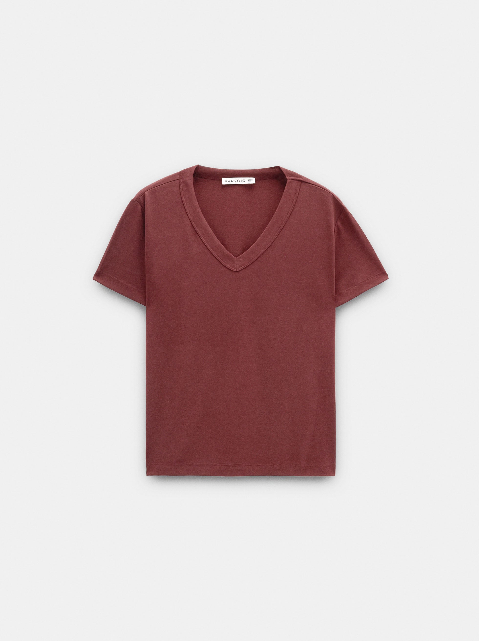 Camiseta De Escote En Pico