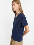 Camiseta De Escote En Pico