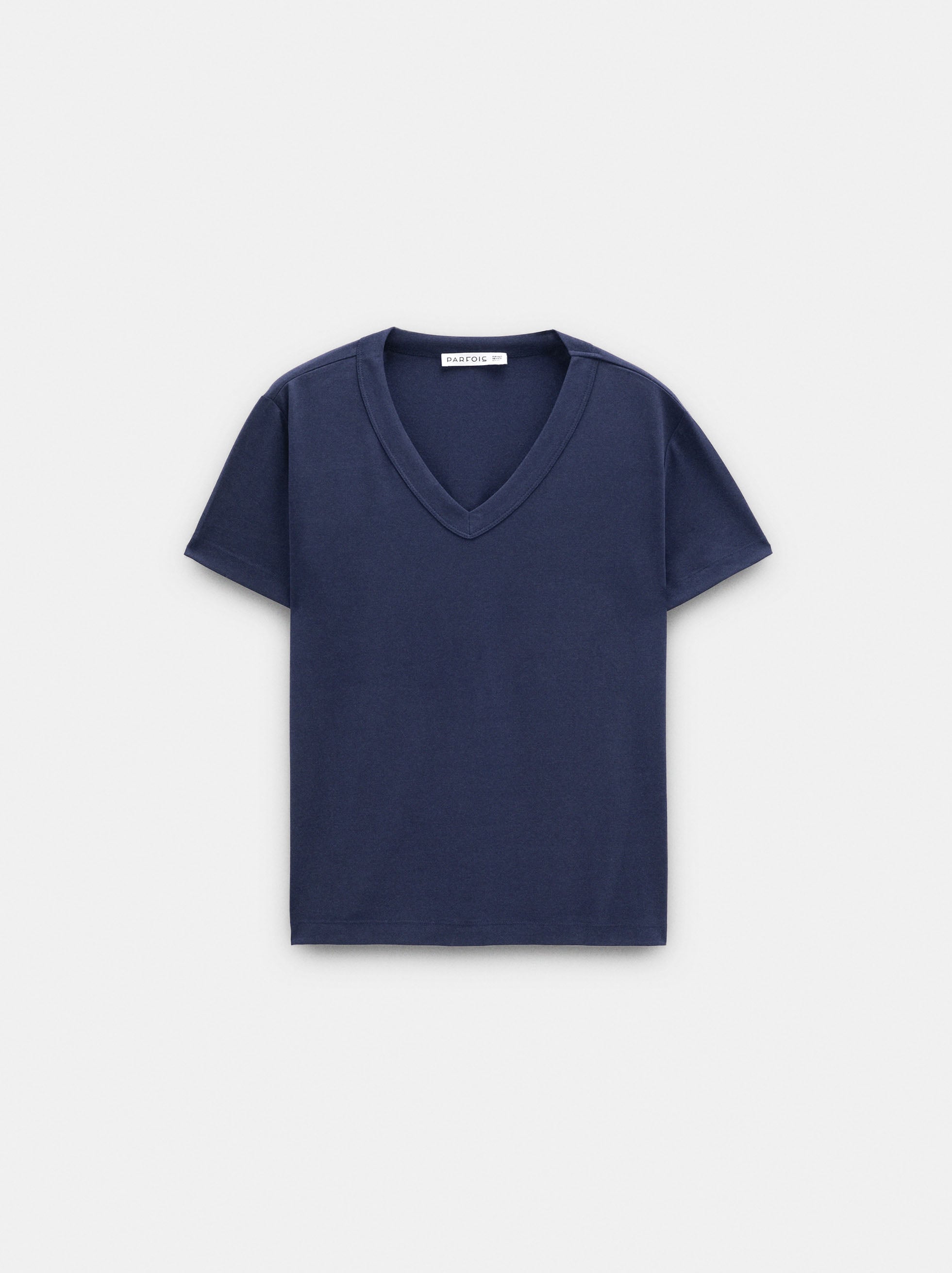 Camiseta De Escote En Pico