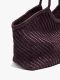 Bolso Shopper De Piel Trenzada