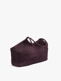 Bolso Shopper De Piel Trenzada