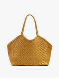 Bolso Shopper De Piel Trenzada