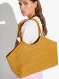 Bolso Shopper De Piel Trenzada