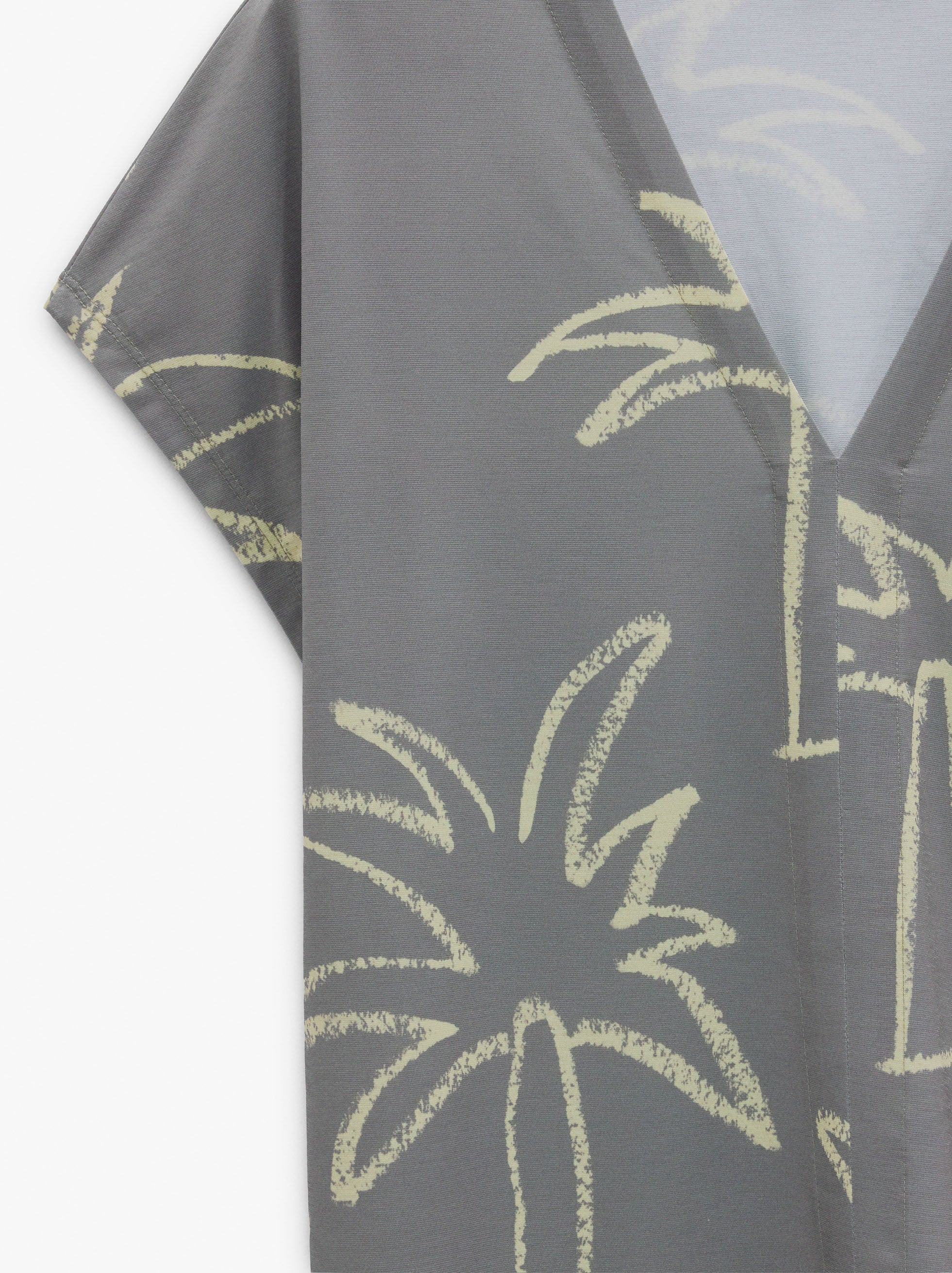 Blusa Fluida Estampada