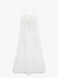 Vestido Liso Con Tirantes 100% Algodón