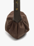 Bolso De Hombro Efecto Piel Con Flecos