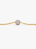 Pulsera Con Circonitas - Plata De Ley 925