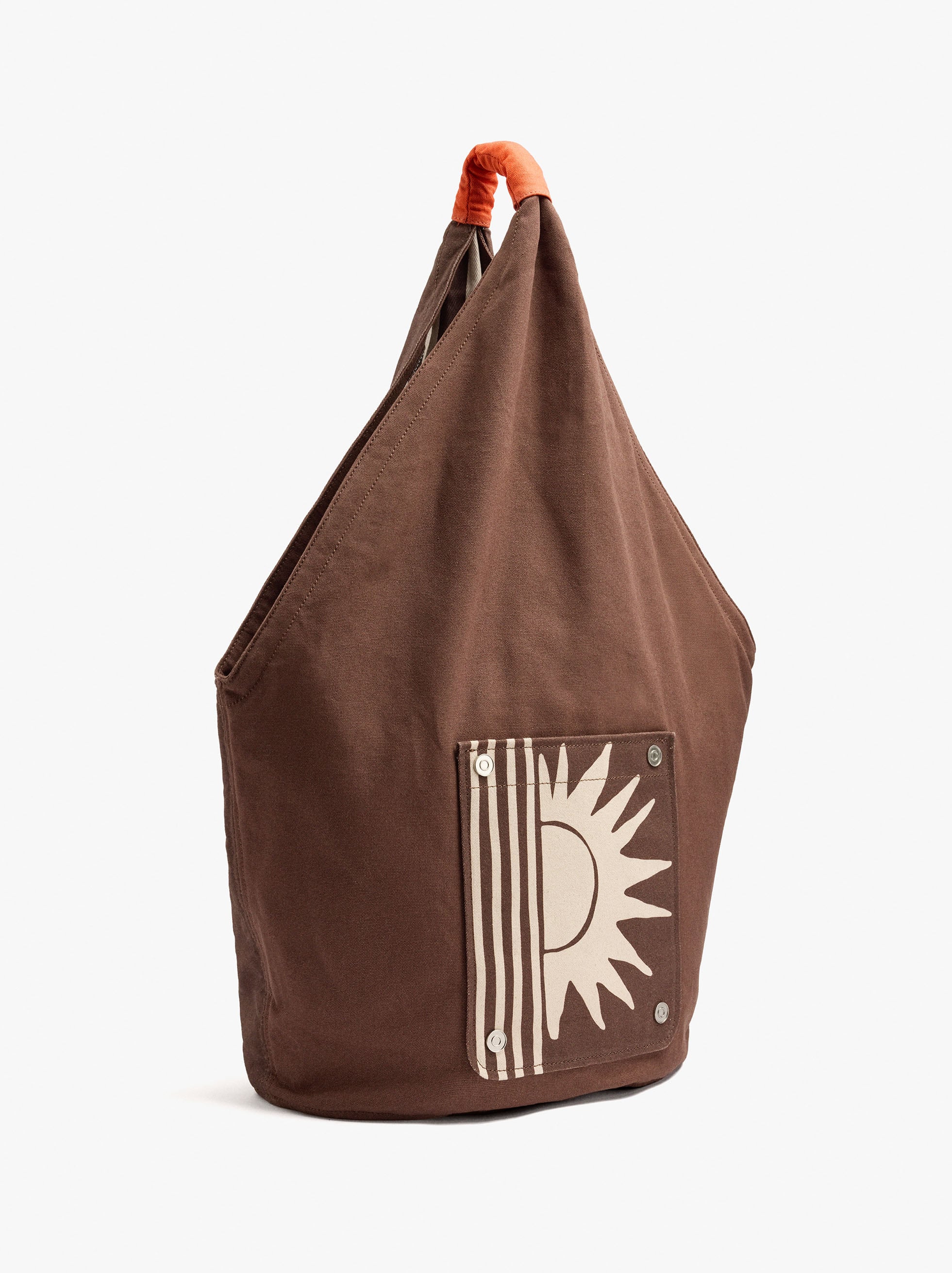 Bolso De Mano Canvas Con Estampado