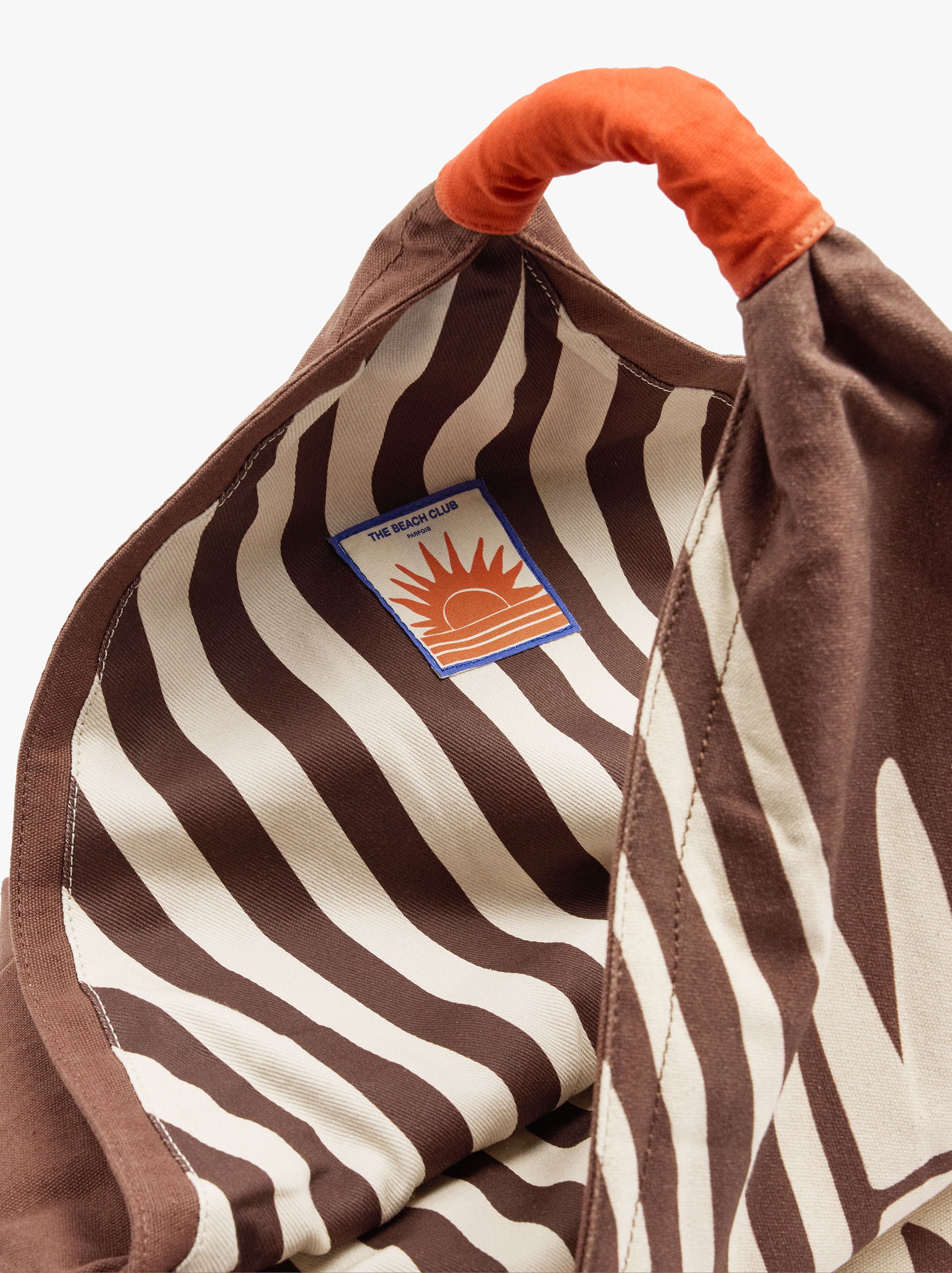 Bolso De Mano Canvas Con Estampado