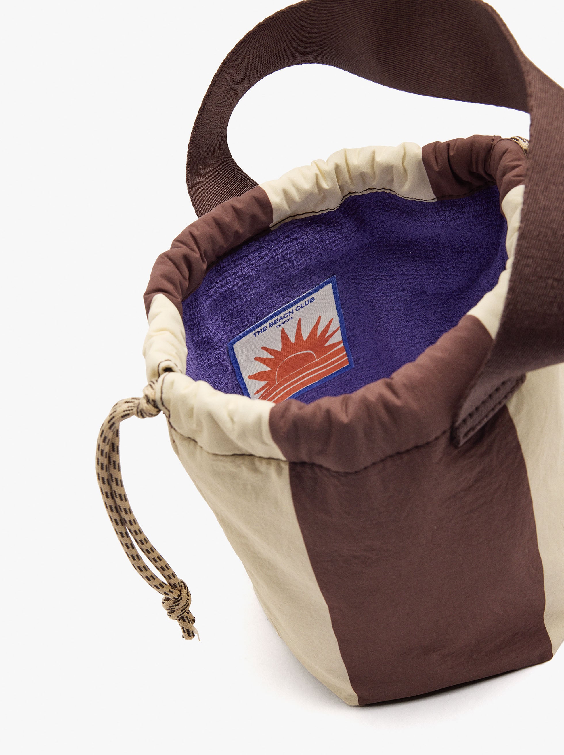 Bolsa Multiusos De Nylon A Rayas