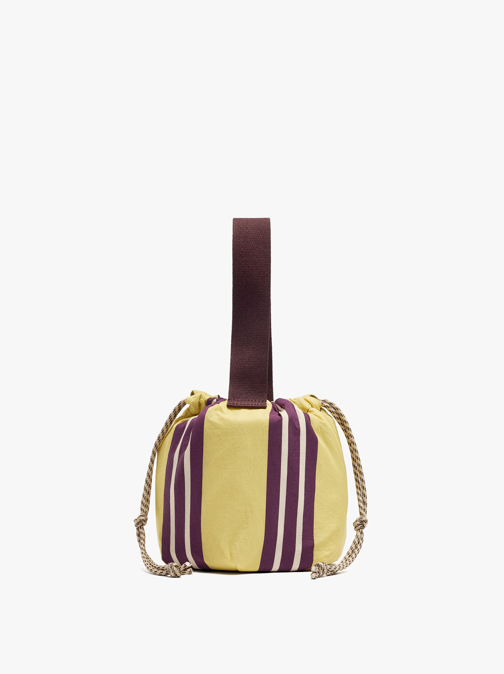 Bolsa Multiusos De Nylon A Rayas