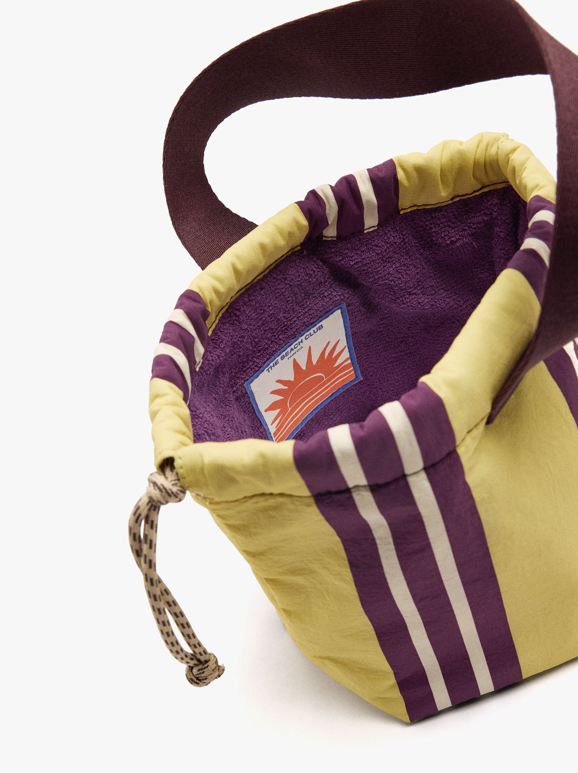 Bolsa Multiusos De Nylon A Rayas