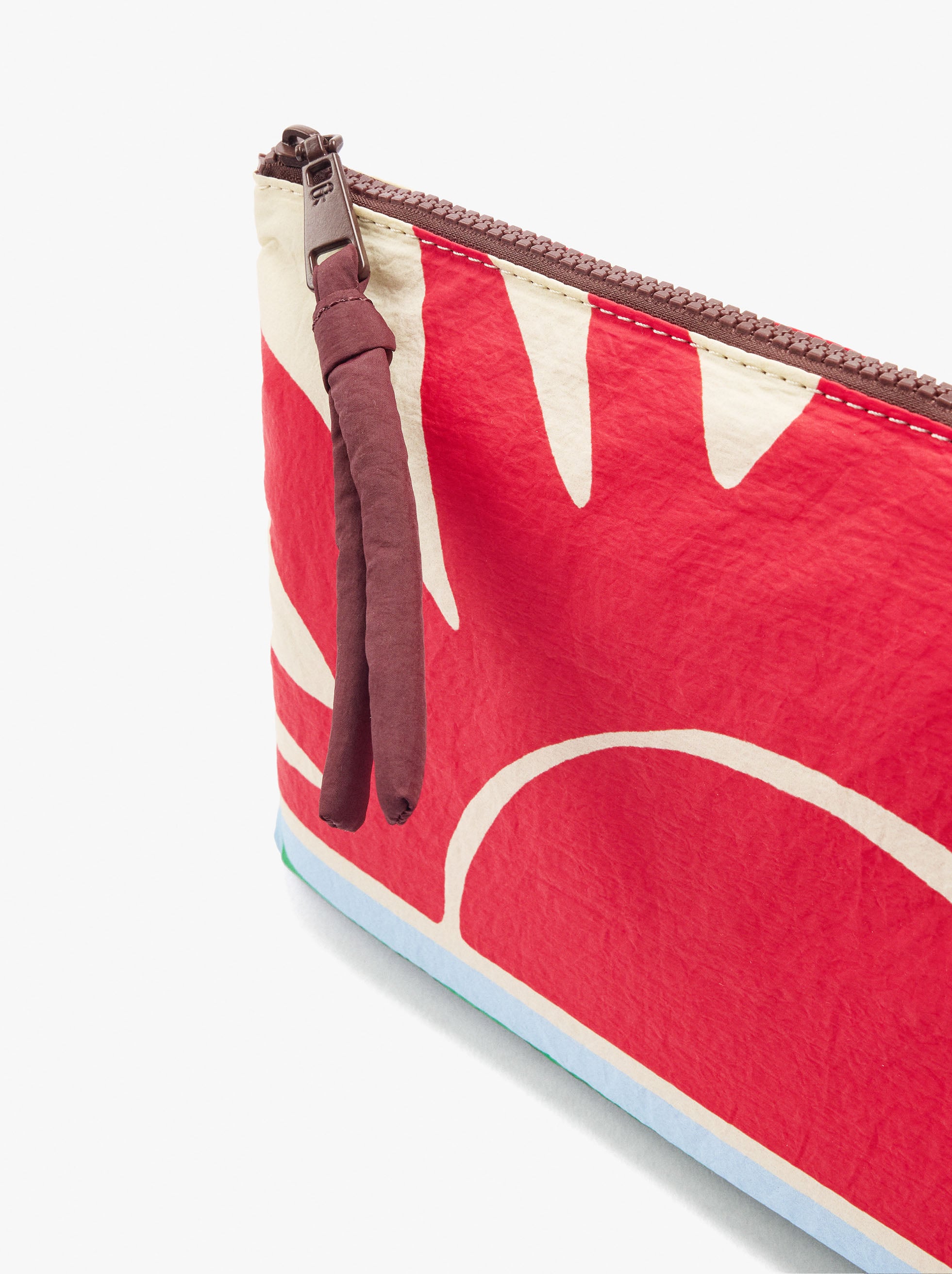 Bolsa Para Cosméticos De Nylon Estampado Animal