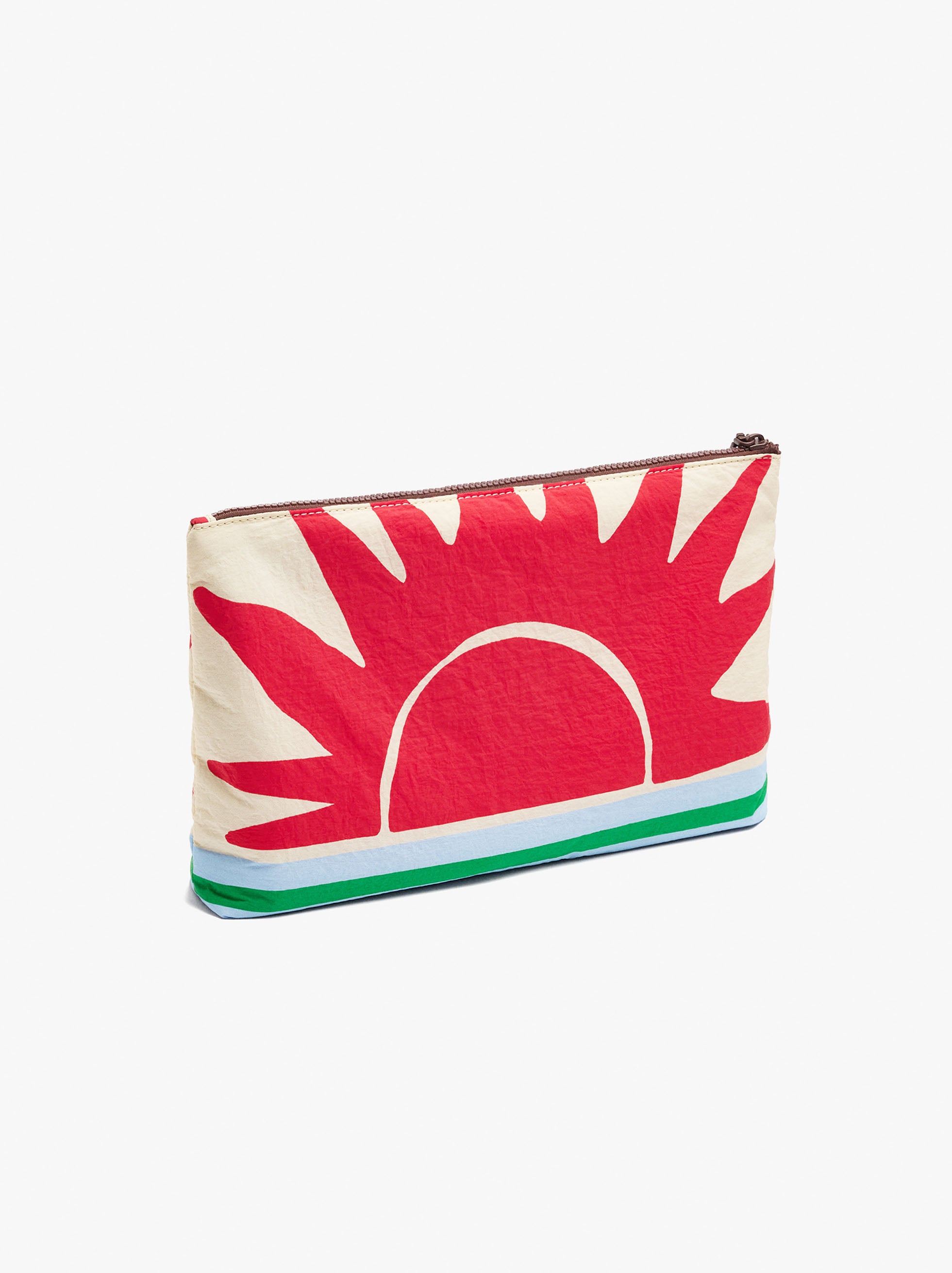 Bolsa Para Cosméticos De Nylon Estampado Animal