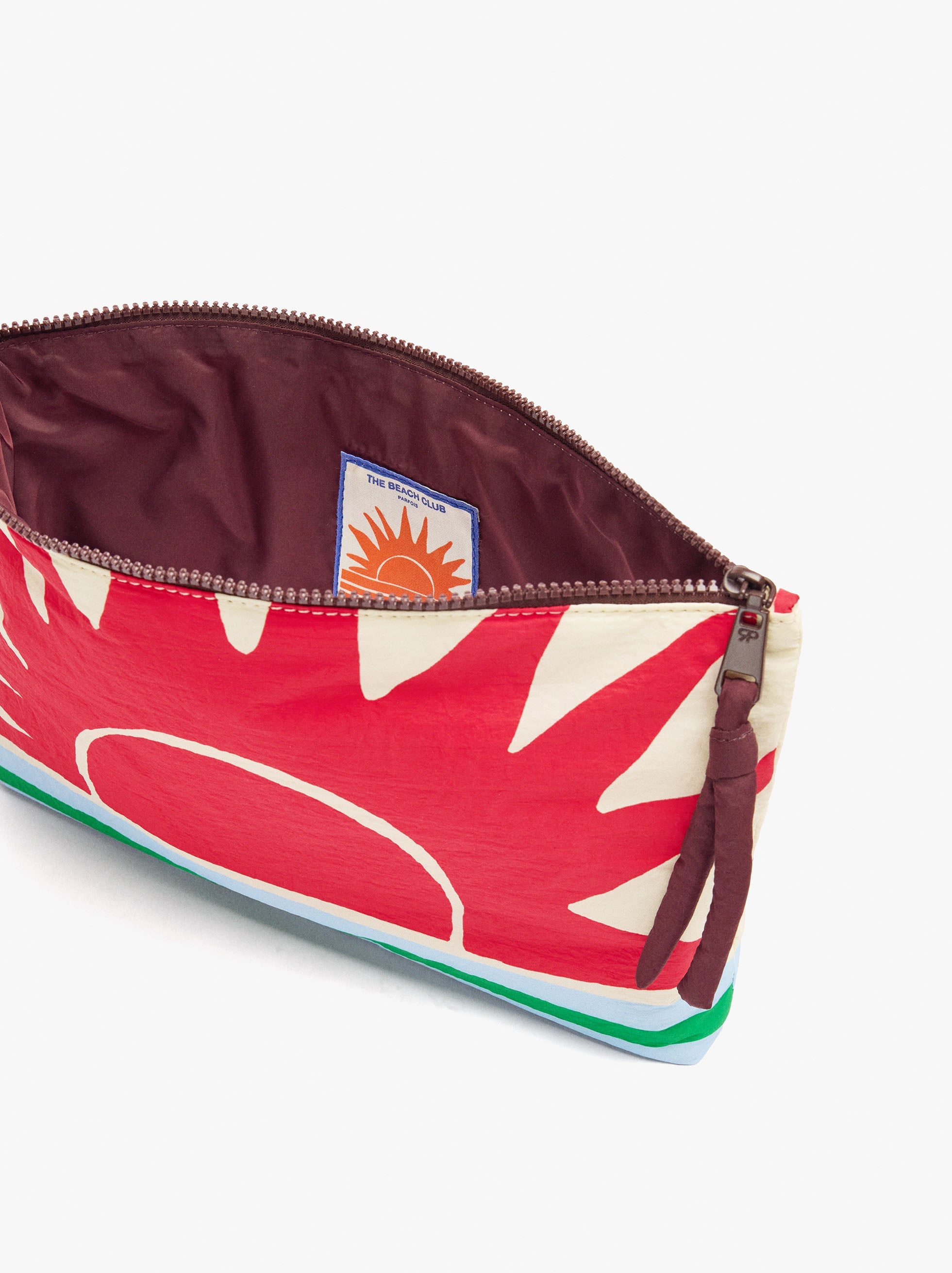 Bolsa Para Cosméticos De Nylon Estampado Animal