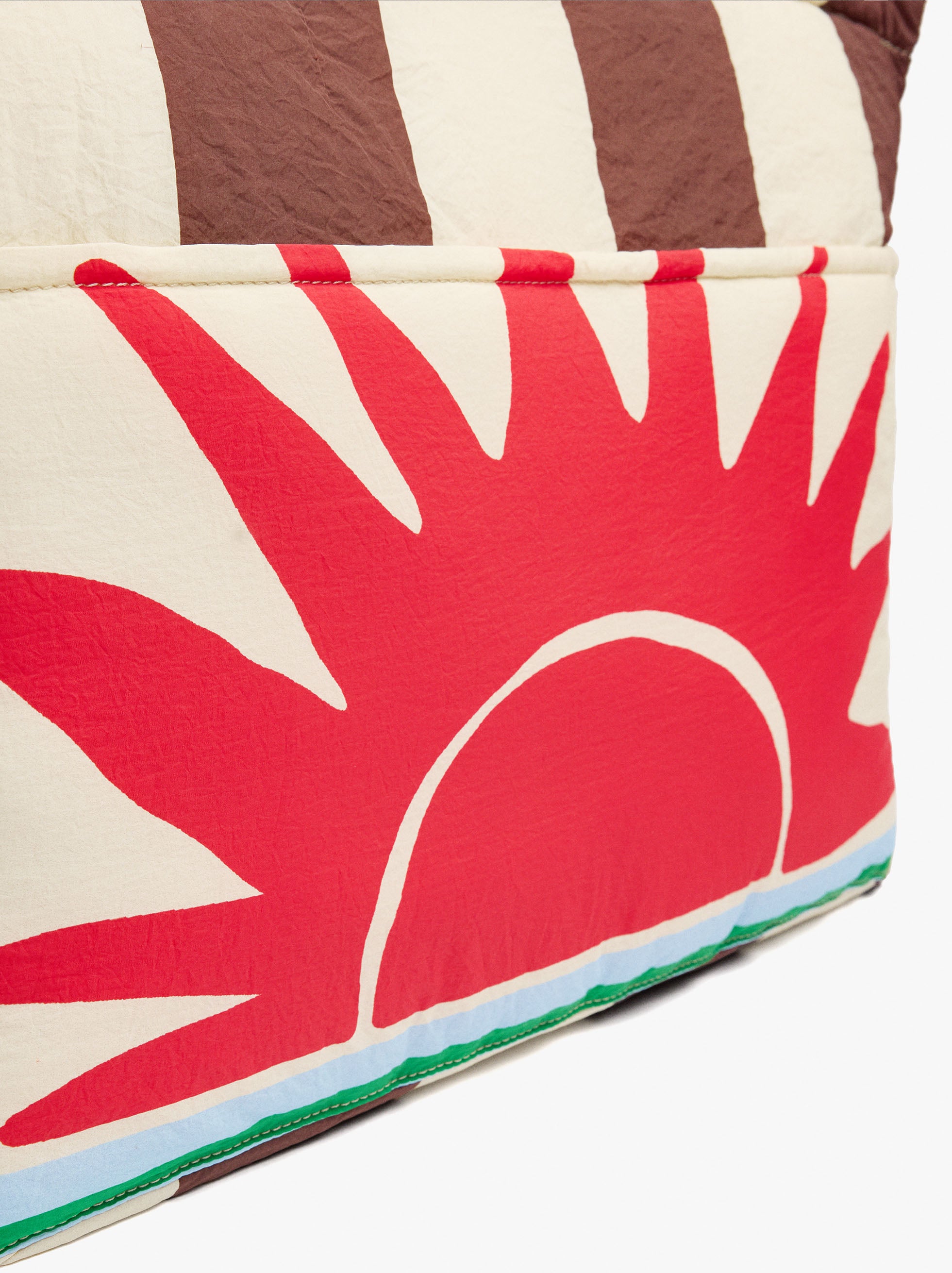 Bolsa Porta-Alimentos Estampada De Nylon Con Bolso Interior