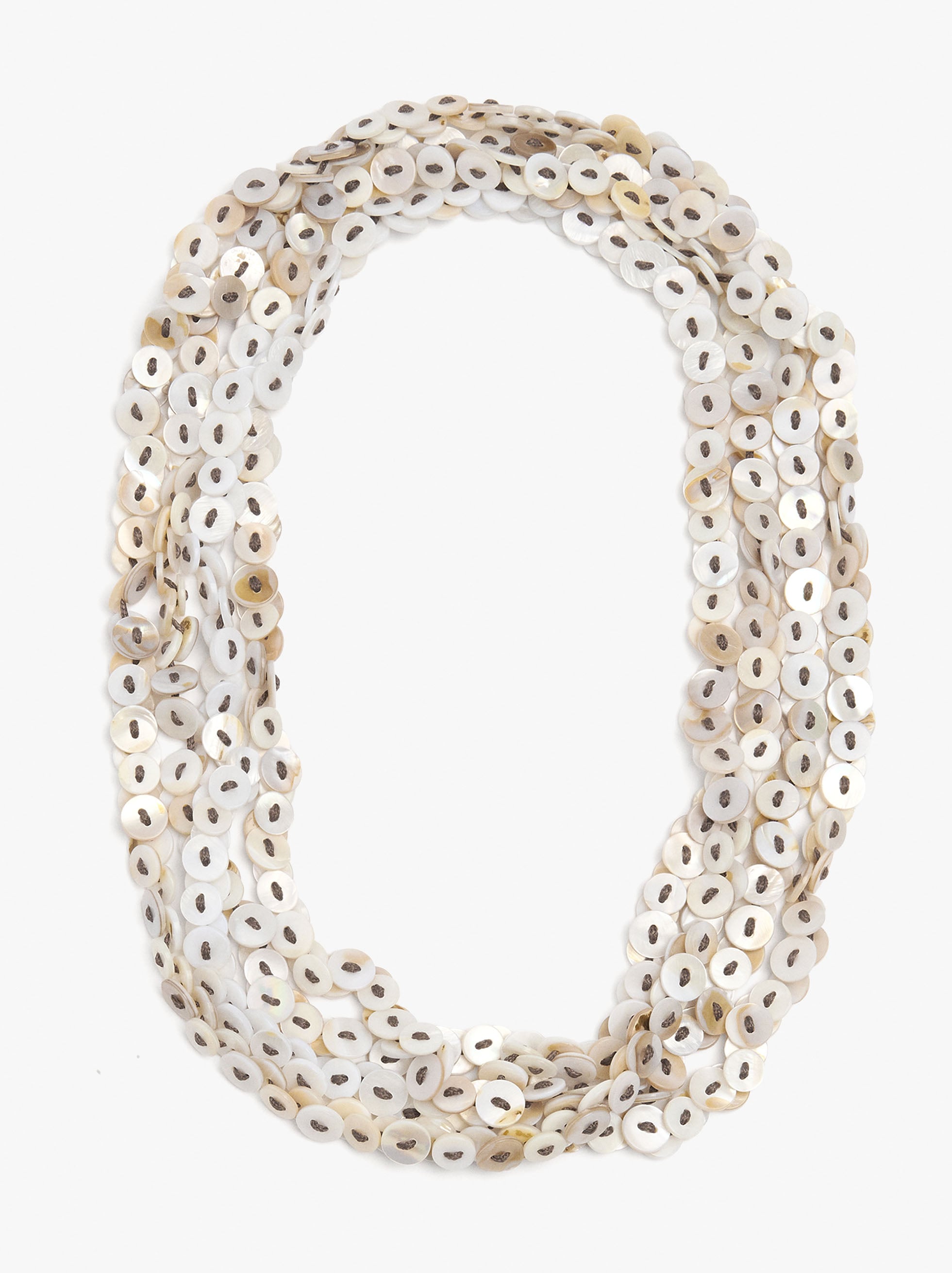 Collar Multivoltas Con Conchas