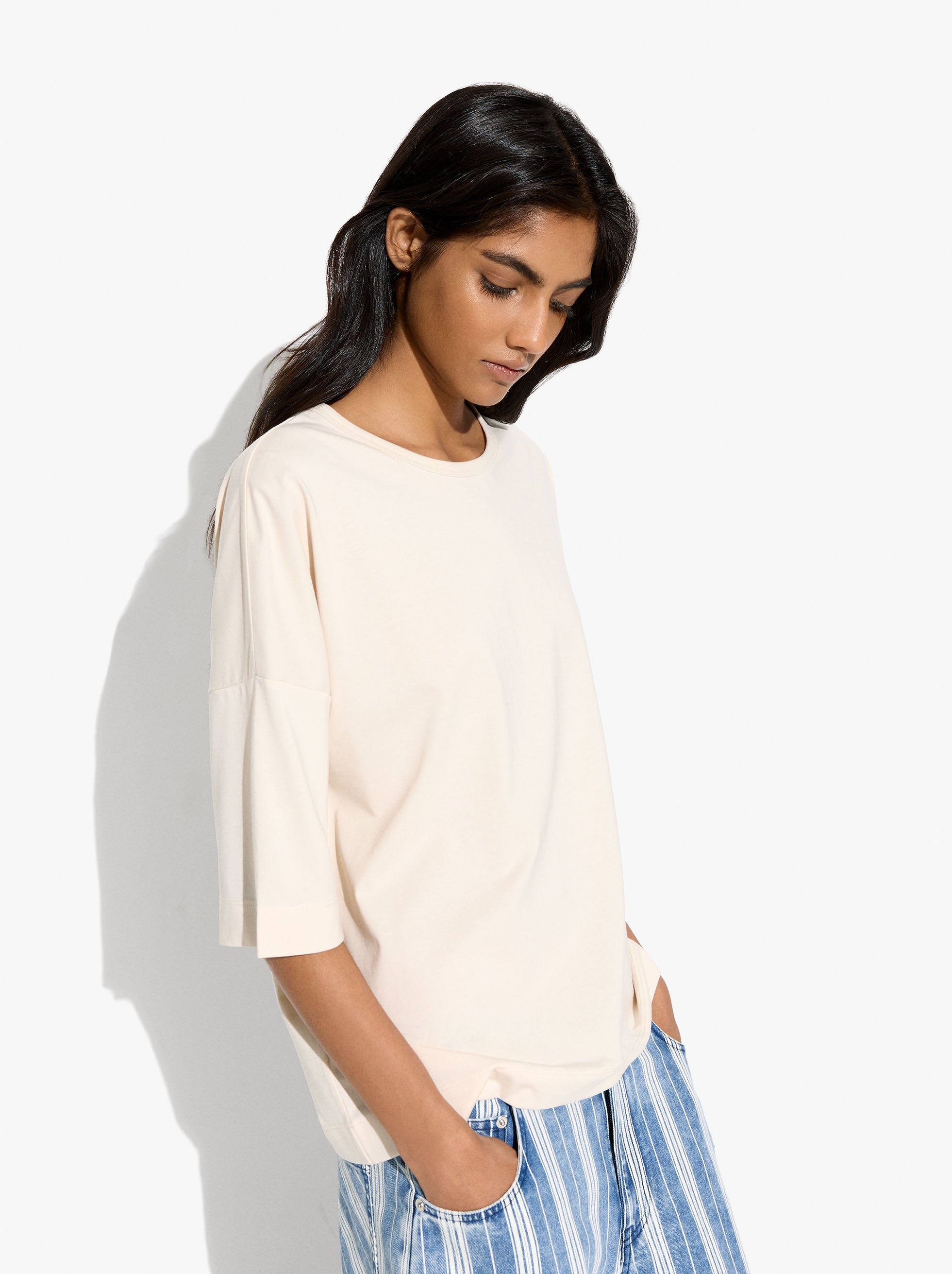 Blusa Lisa Manga Corta