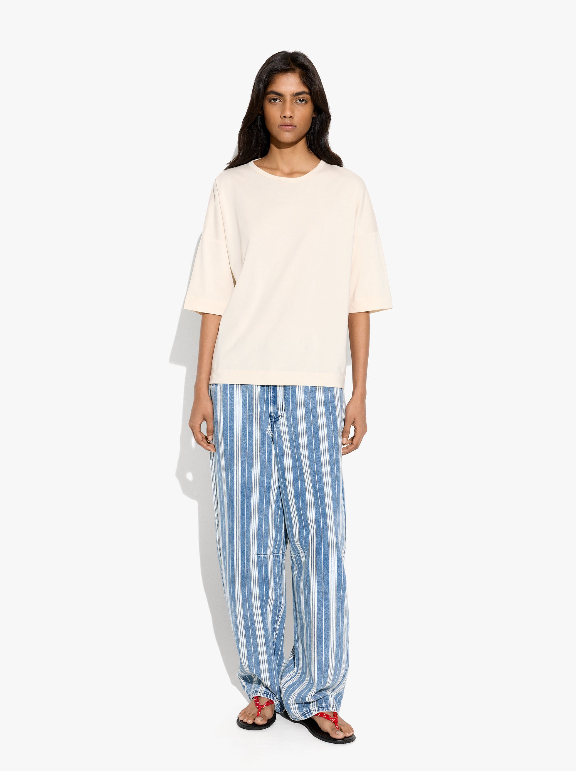 Blusa Lisa Manga Corta