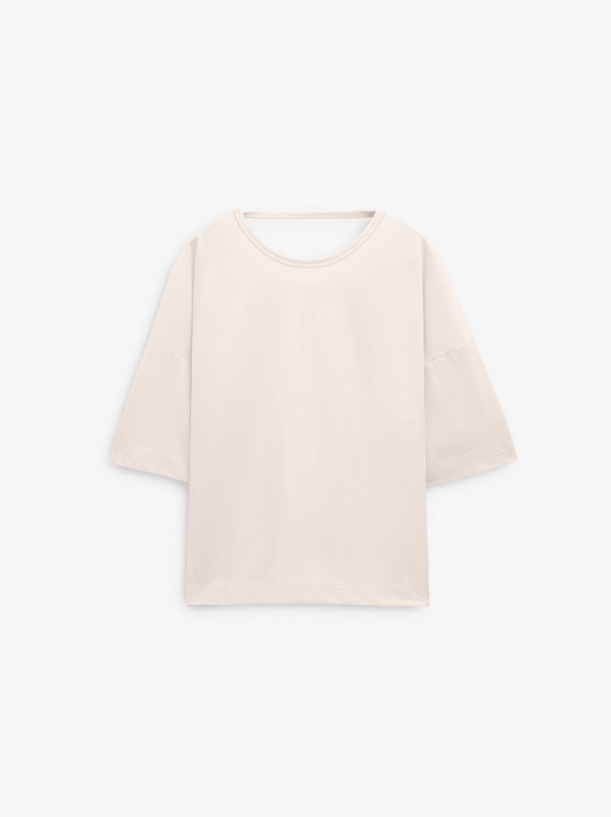 Blusa Lisa Manga Corta