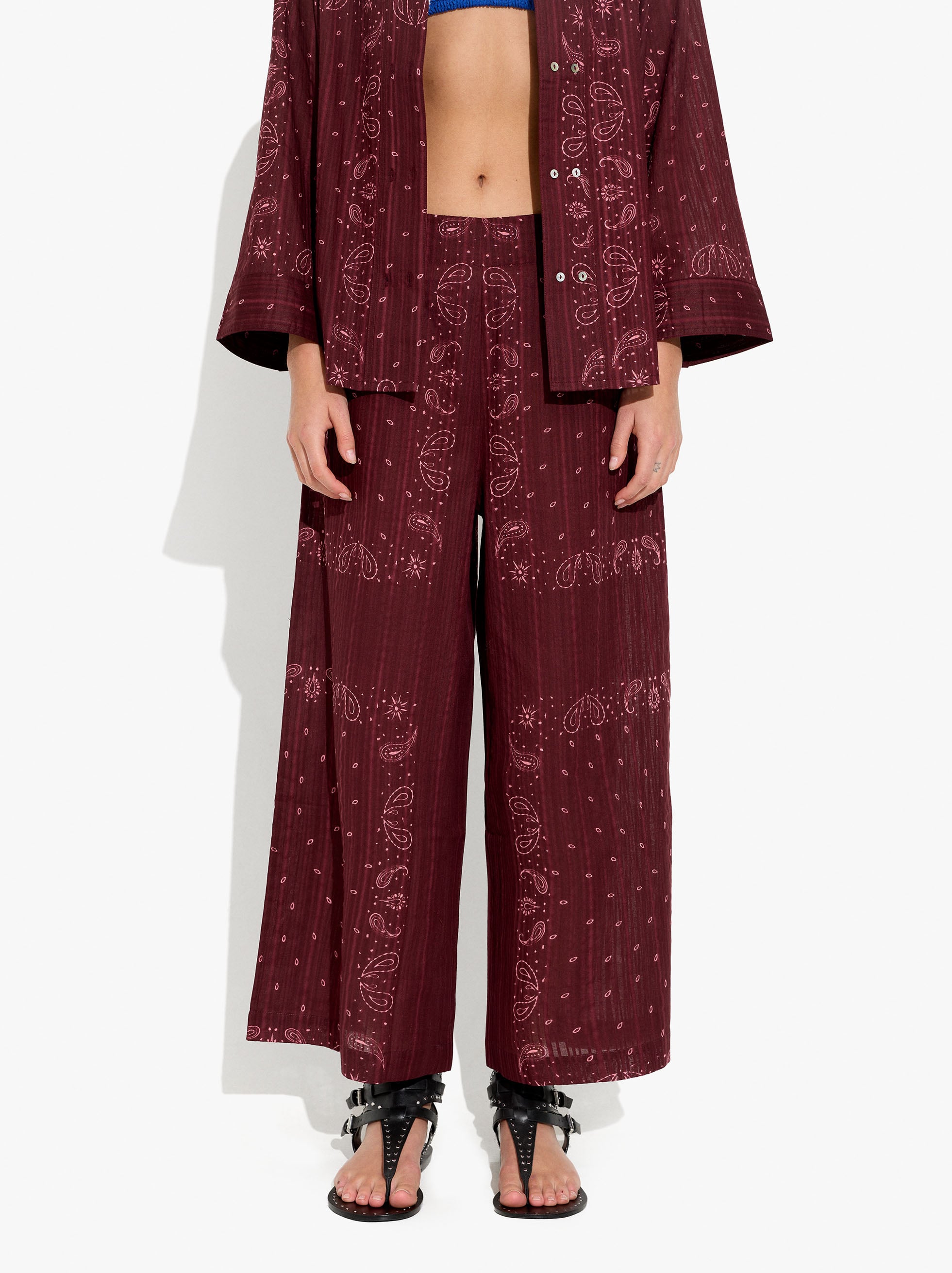 Pantalón Estampado 100% Algodón