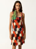 Vestido De Punto Abierto Croché
