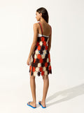Vestido De Punto Abierto Croché