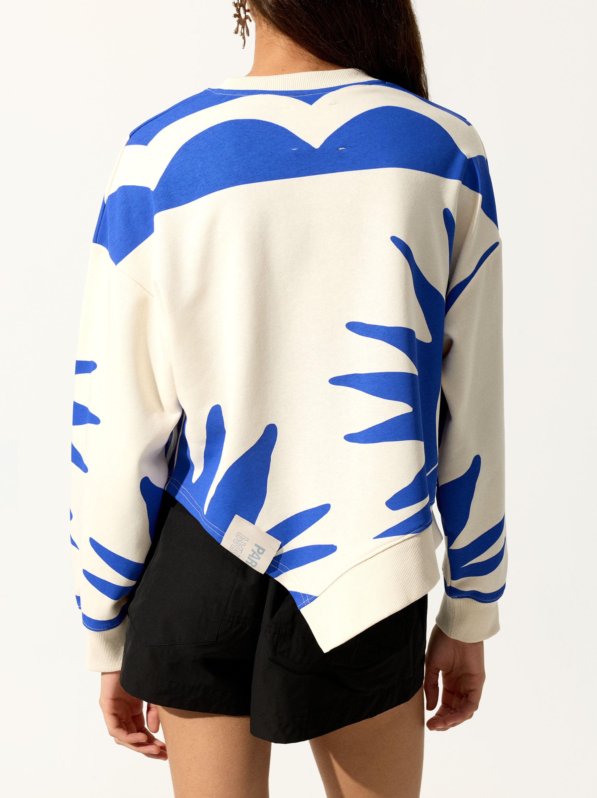 Sudadera Estampada De Algodón