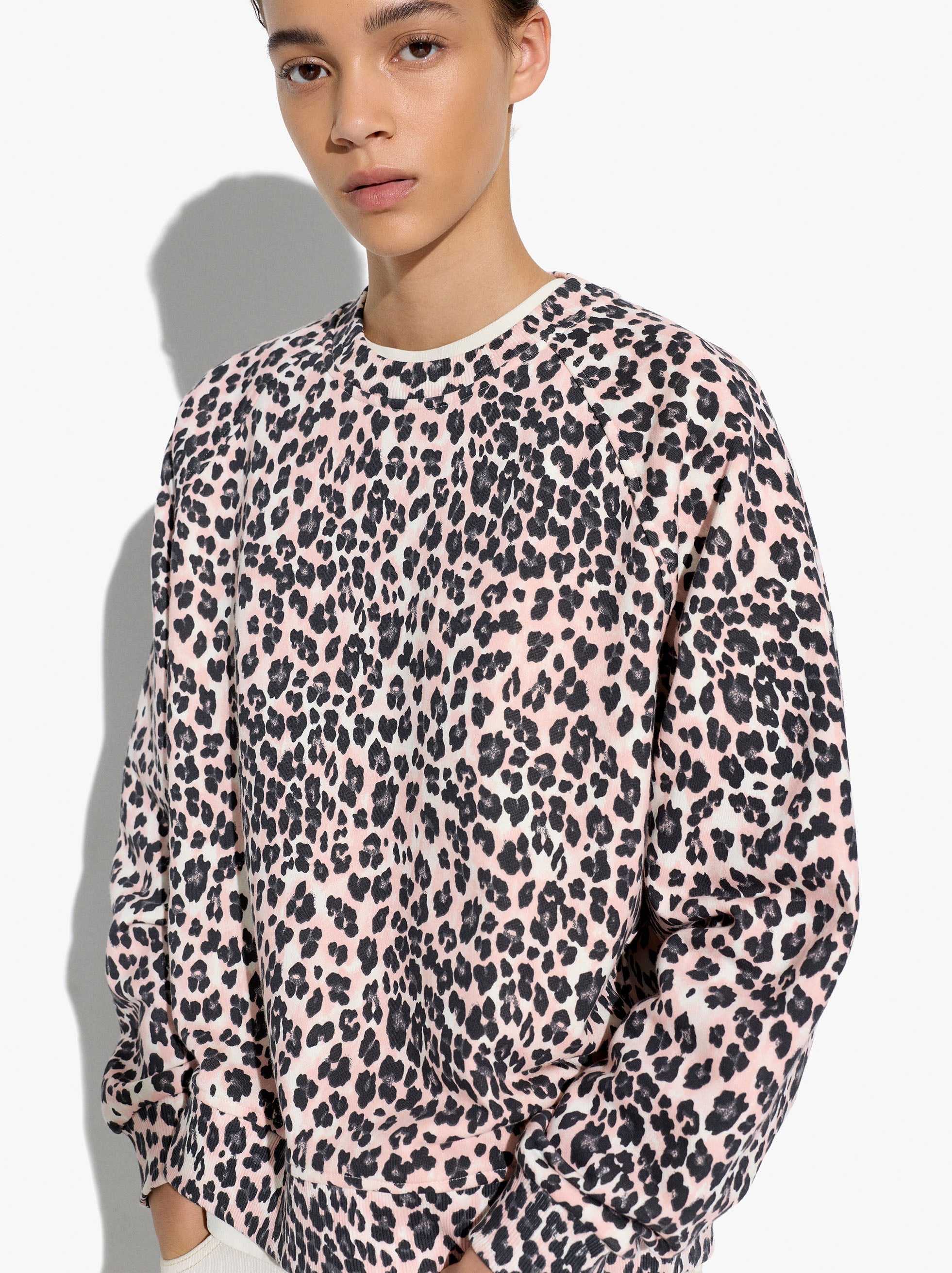 Sudadera Con Estampado Animal
